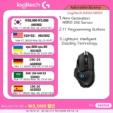 עכבר גיימינג Logitech G502 HERO עם RGB